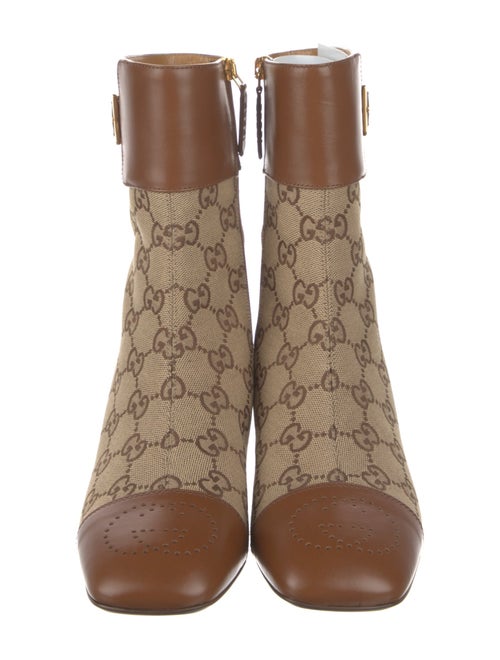 Gucci GG Canvas Canvas Boots