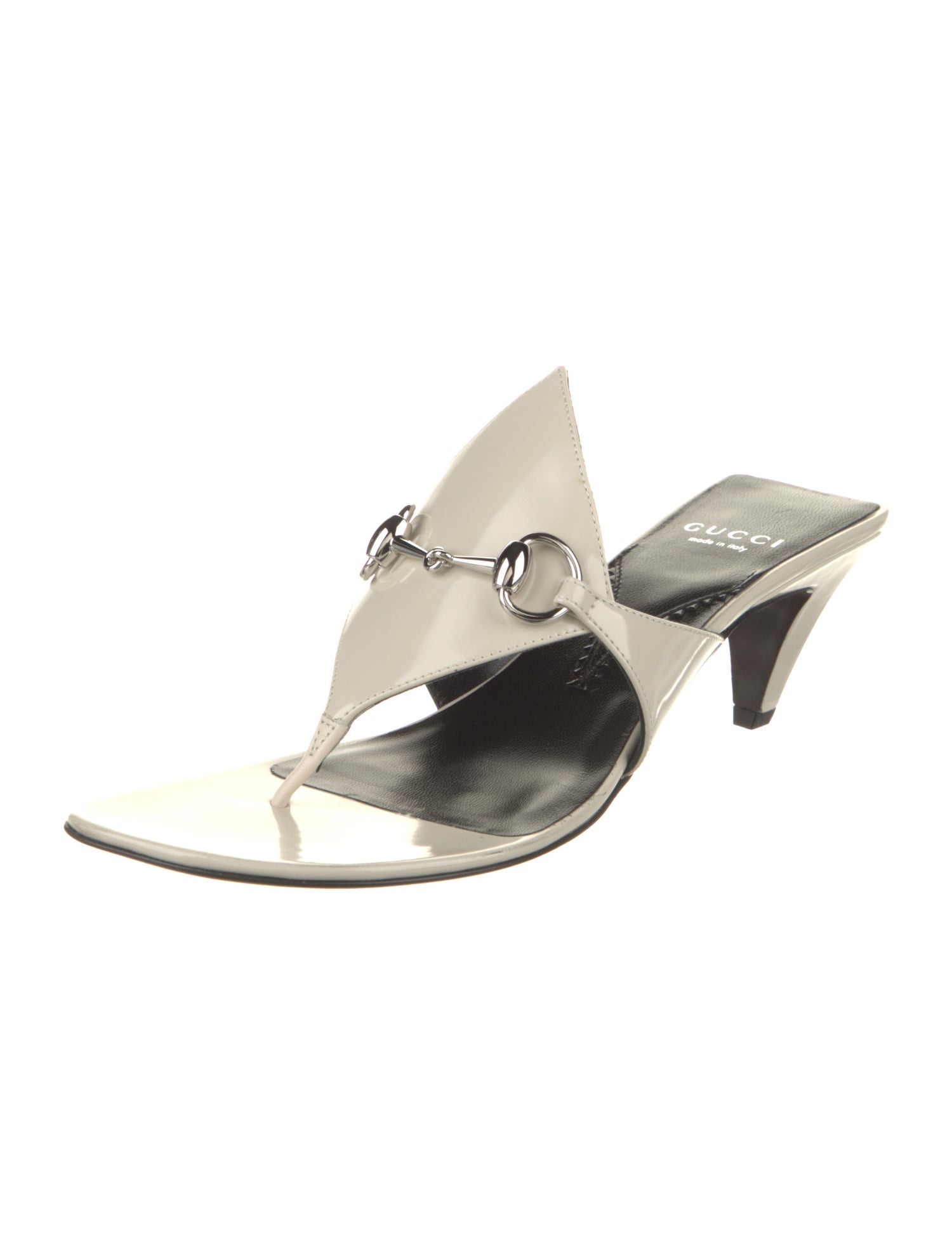 Gucci Leather Slides