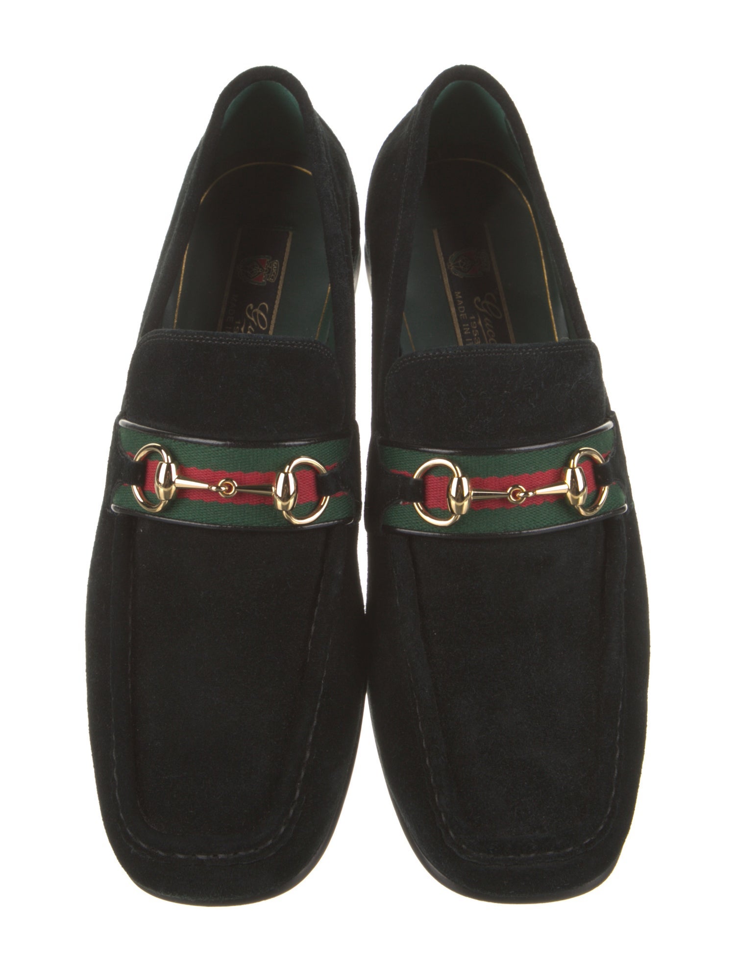 Gucci Suede Dress Loafers