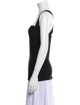 Gucci Wool Square Neckline Top