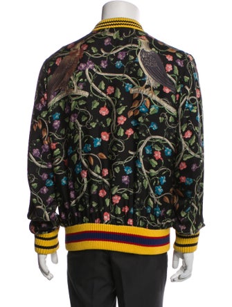 Gucci 2016 Flora Knight Print Trucker Jacket