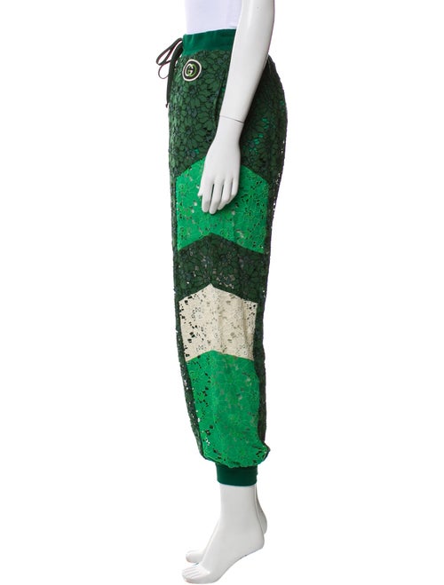 Gucci Lace Lace Pattern Sweatpants
