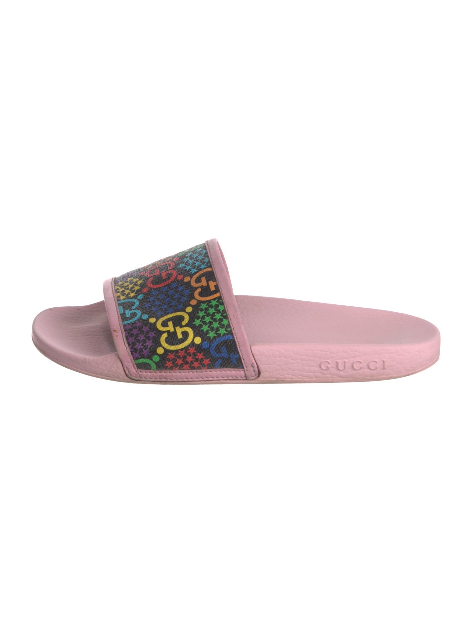 Gucci GG Psychedelic Printed Slides