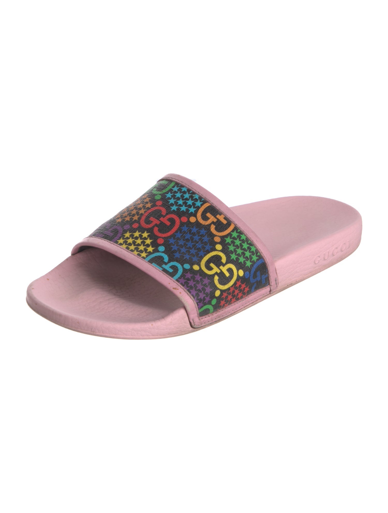 Gucci GG Psychedelic Printed Slides