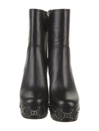 Gucci Leather Boots