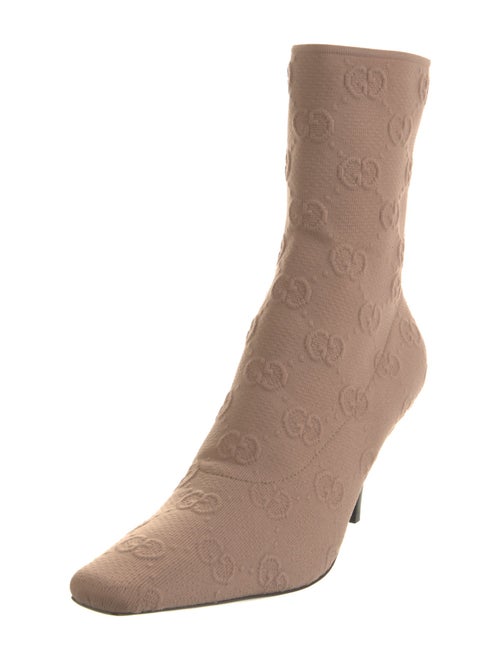 Gucci Canvas Boots