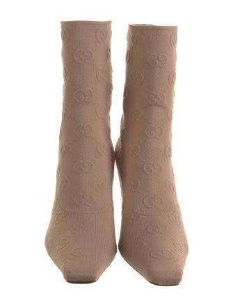 Gucci Canvas Boots