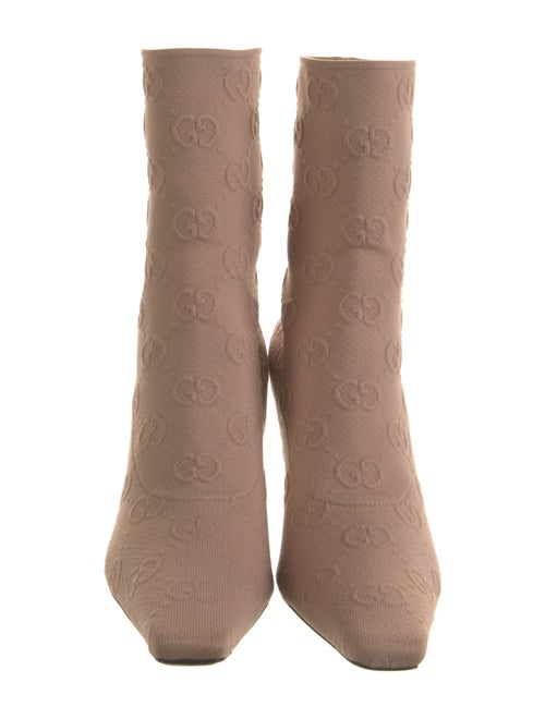 Gucci Canvas Boots