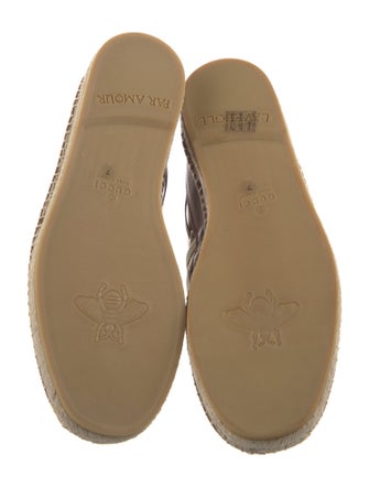 Gucci GG Canvas Canvas Espadrilles