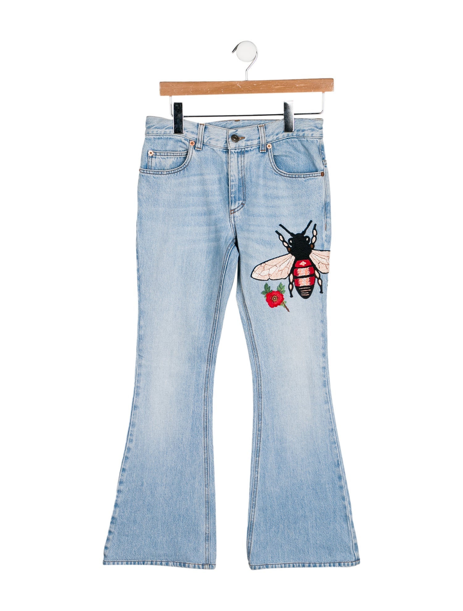 Gucci 2017 Wide Leg Jeans