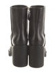 Gucci Leather Combat Boots
