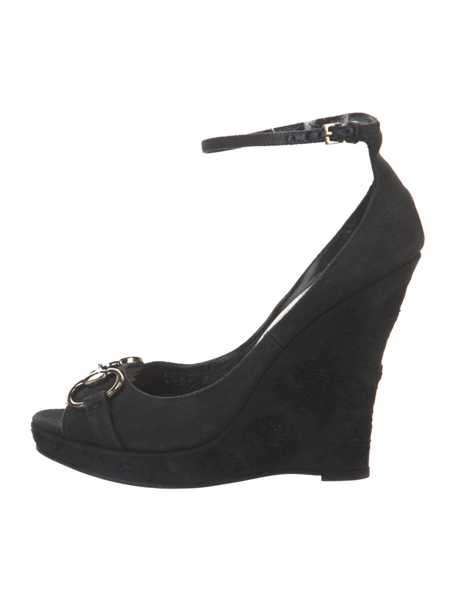 Gucci GG Canvas Canvas Pumps