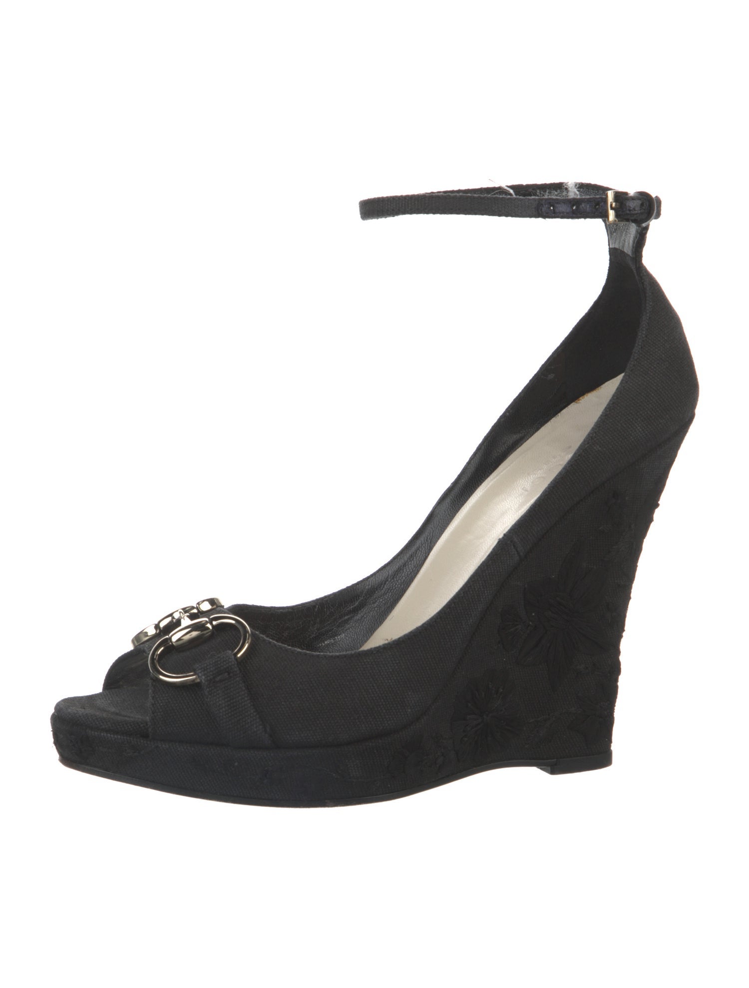 Gucci GG Canvas Canvas Pumps