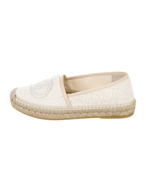Gucci Interlocking G Logo Tweed Espadrilles