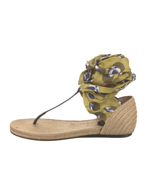 Gucci Jute Printed Espadrilles