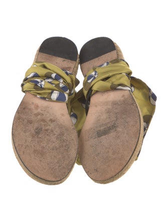 Gucci Jute Printed Espadrilles