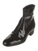 Gucci Interlocking G Logo Patent Leather Boots