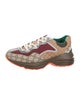 Gucci GG Canvas Scalloped Accent Athletic Sneakers