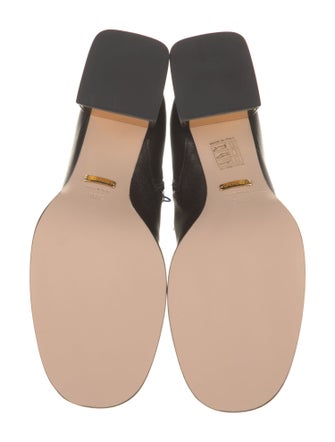 Gucci Horsebit Accent Leather Boots