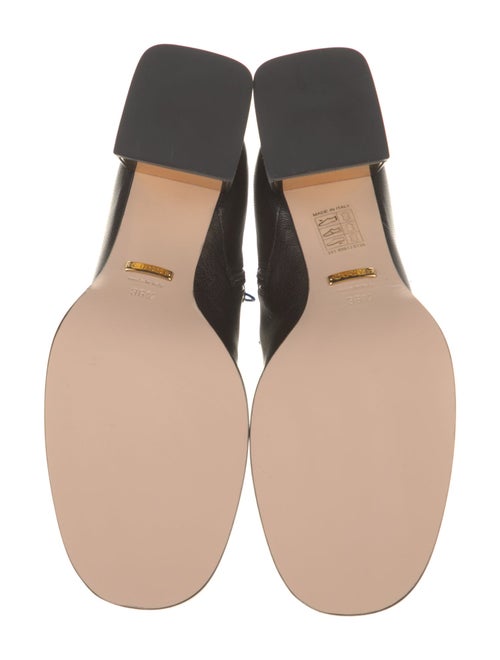 Gucci Horsebit Accent Leather Boots