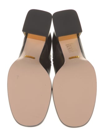 Gucci Horsebit Accent Leather Boots