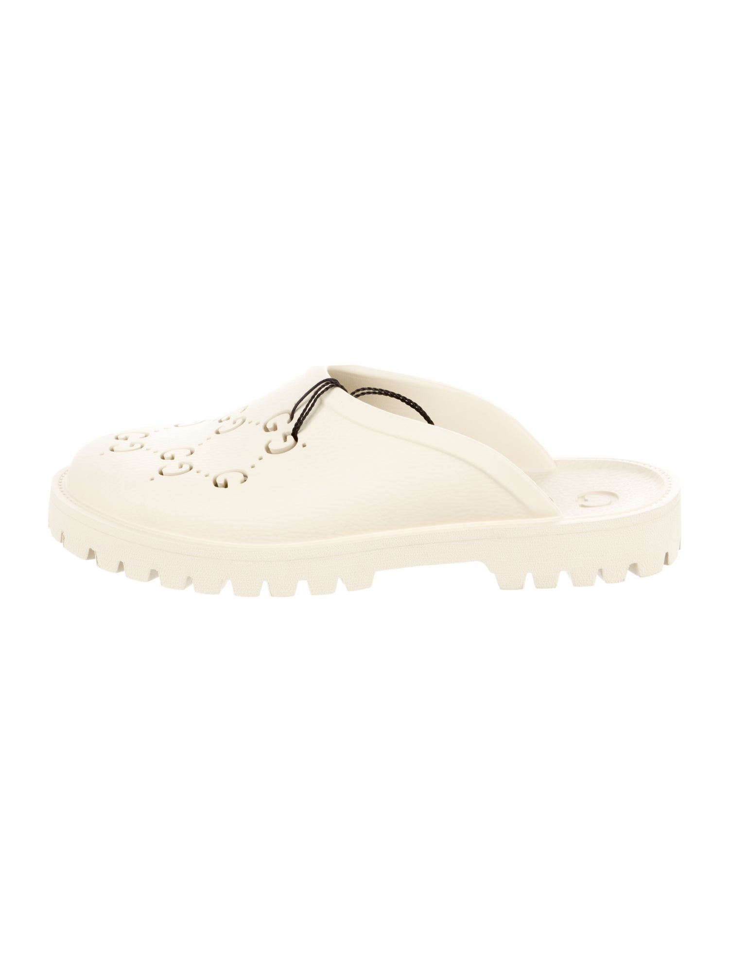 Gucci GG Signature Rubber Mules