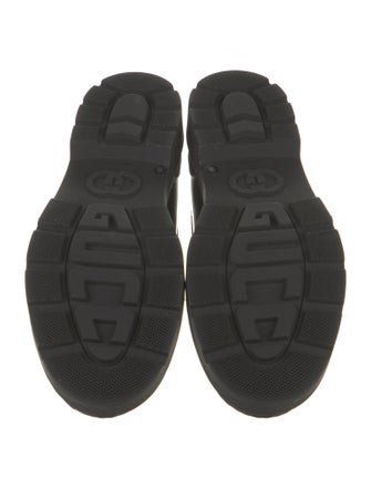 Gucci Interlocking G Logo Patent Leather Loafers