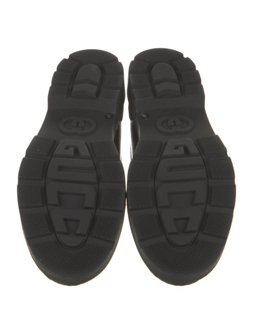 Gucci Interlocking G Logo Patent Leather Loafers