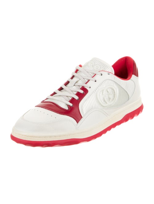 Gucci Interlocking G Logo Leather Athletic Sneakers
