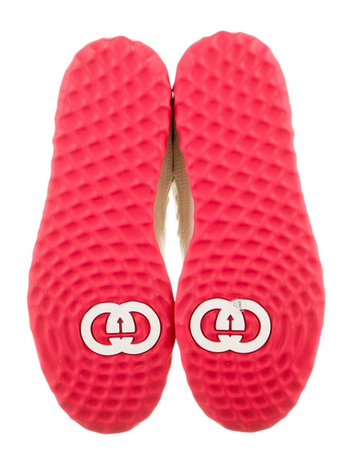 Gucci Interlocking G Logo Leather Athletic Sneakers