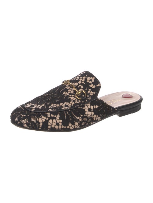 Gucci Horsebit Accent Leather Mules