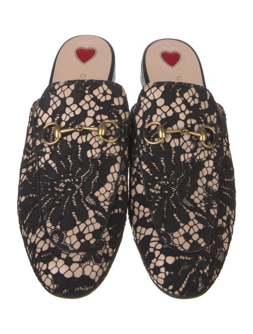 Gucci Horsebit Accent Leather Mules