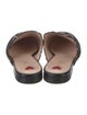 Gucci Horsebit Accent Leather Mules