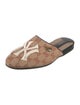 Gucci GG Canvas Canvas Mules