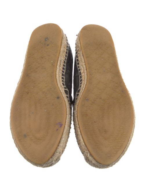 Gucci GG Signature Leather Espadrilles