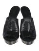 Gucci Hysteria Accent Patent Leather Slides