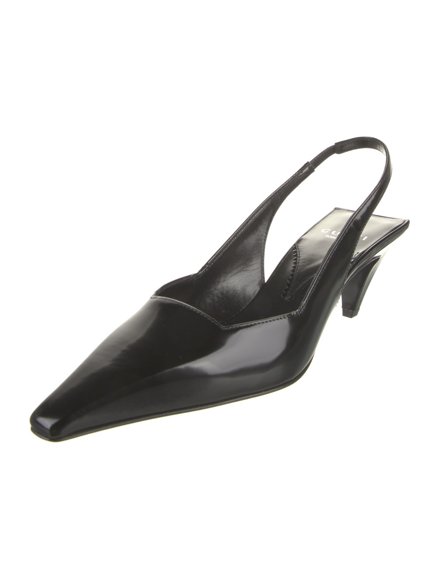 Gucci Leather Slingback Pumps