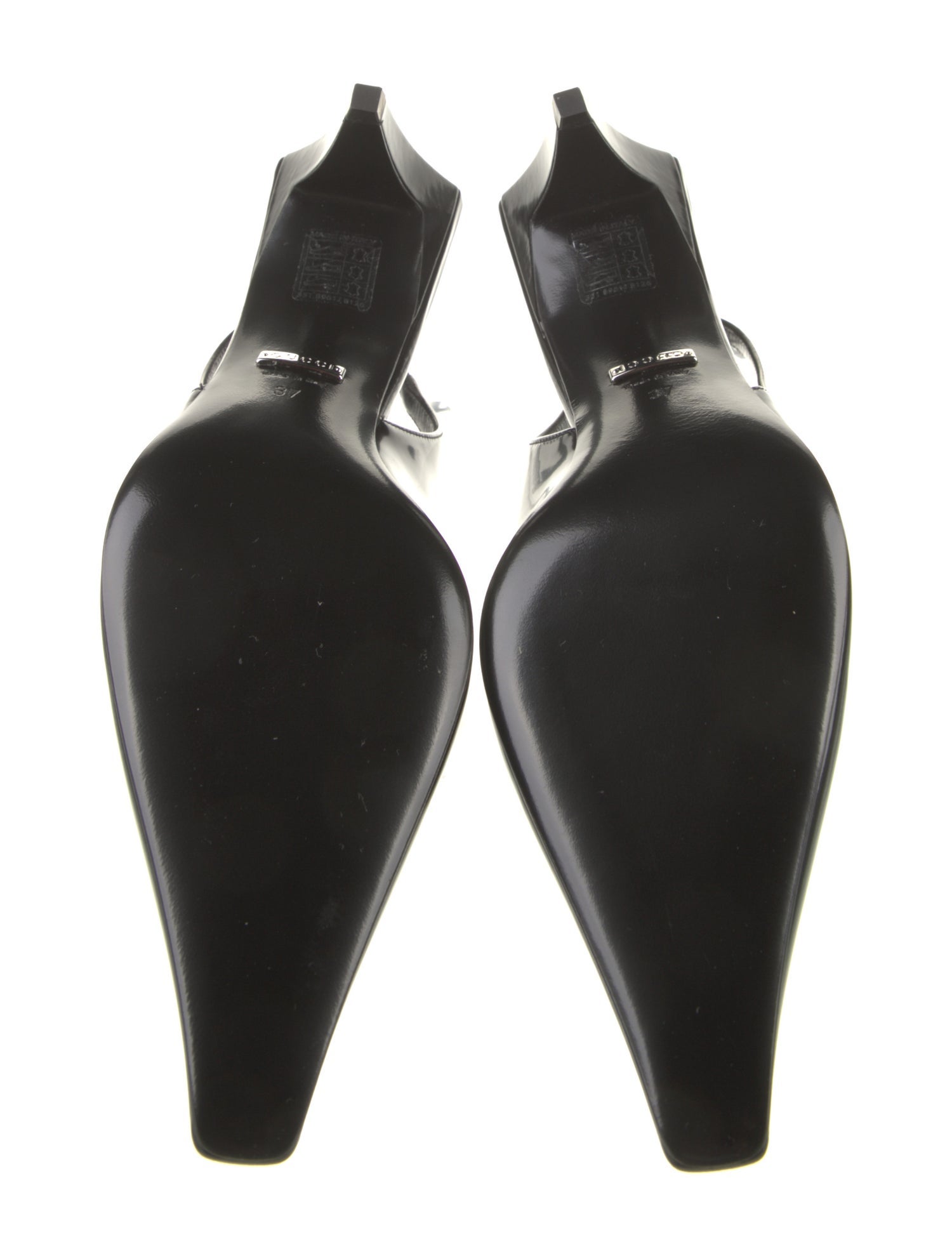 Gucci Leather Slingback Pumps