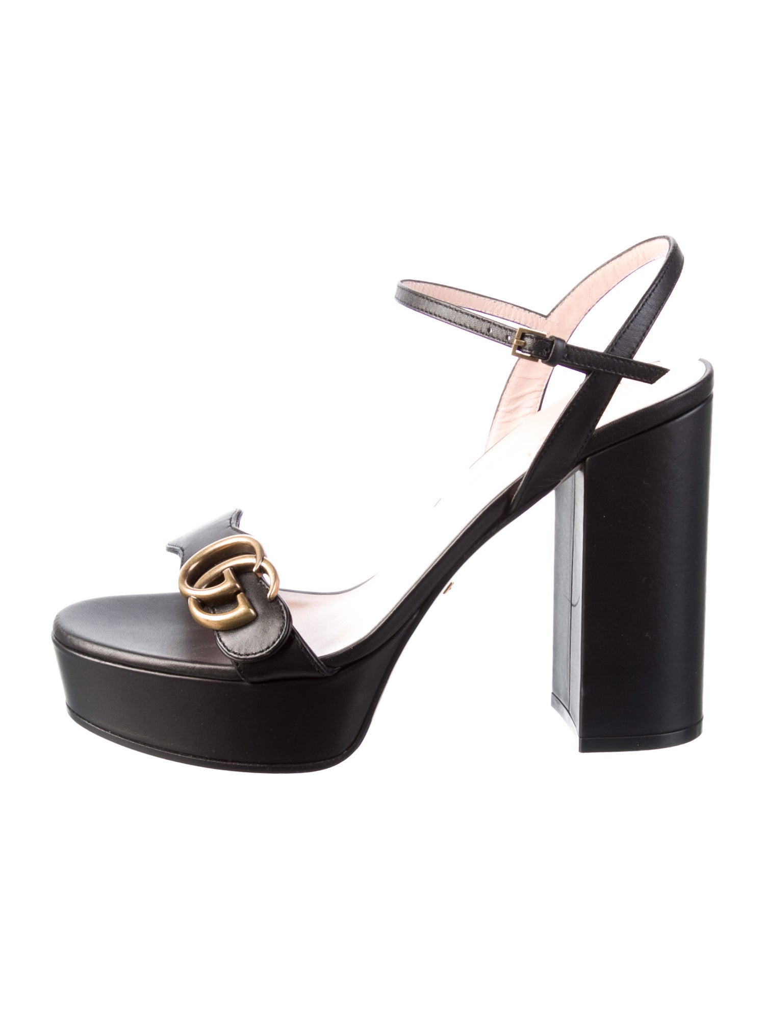 Gucci Leather Sandals