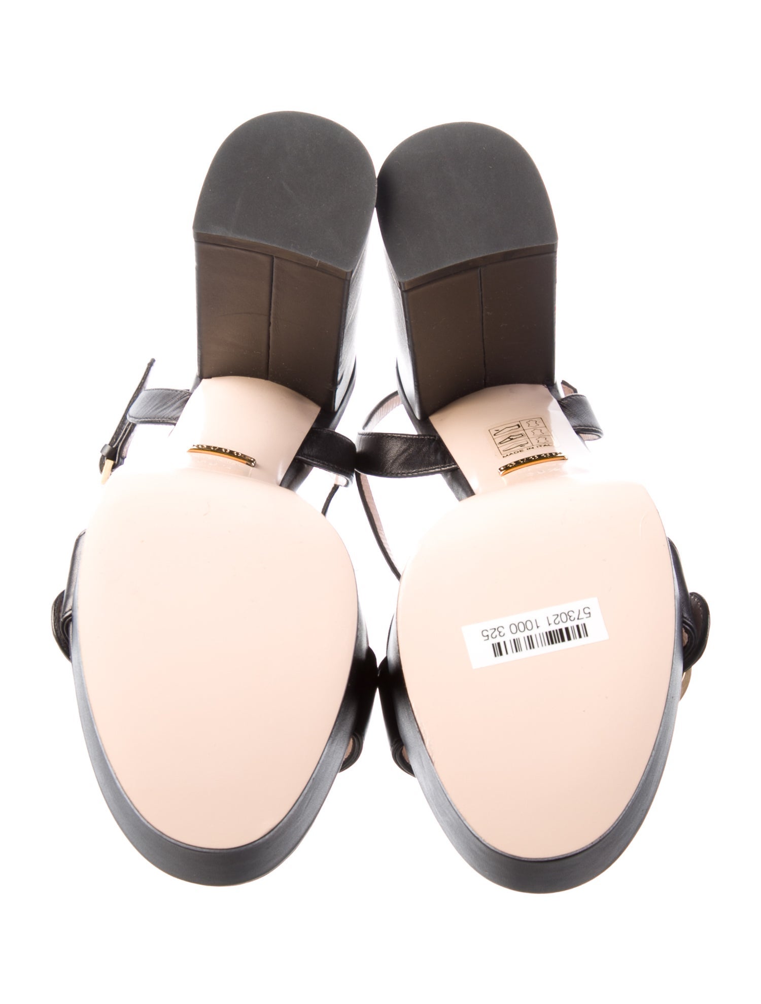 Gucci Leather Sandals