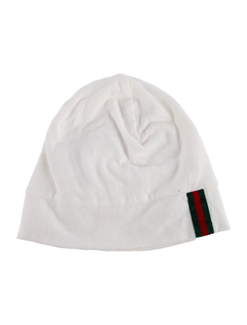 Gucci Infant Cotton Web Beanie