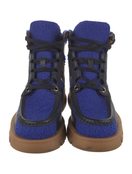 Gucci Sukey Logo Wool Hiking Boots