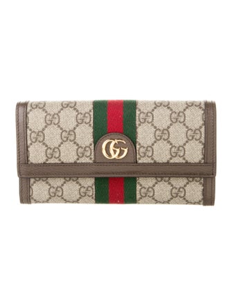 Gucci GG Supreme Continental Wallet