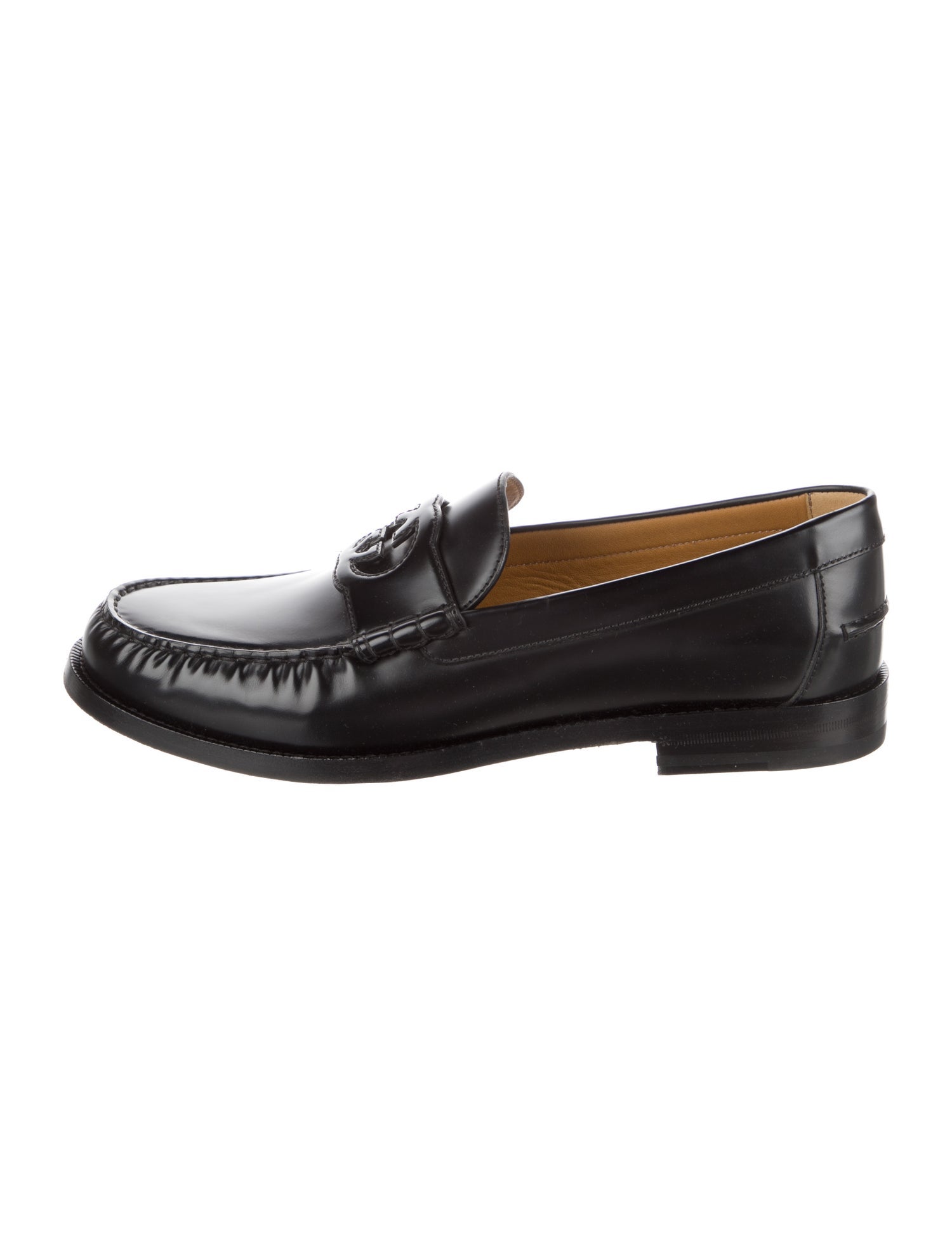 Gucci Leather Dress Loafers
