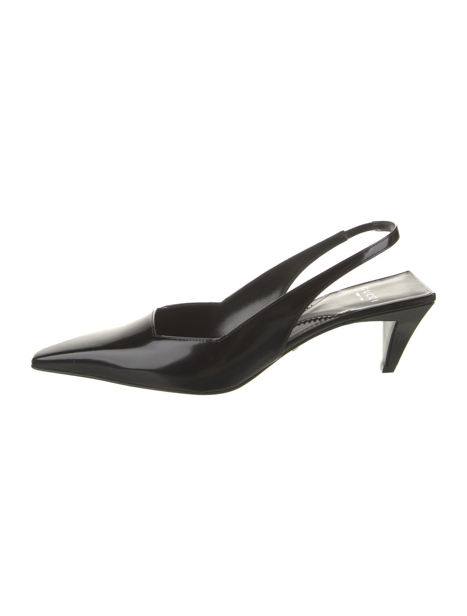 Gucci Leather Slingback Pumps