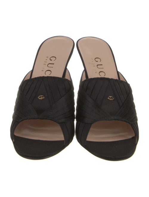 Gucci Satin Slides