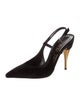 Gucci Velvet Slingback Pumps