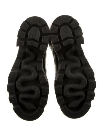 Gucci GG Supreme Combat Boots