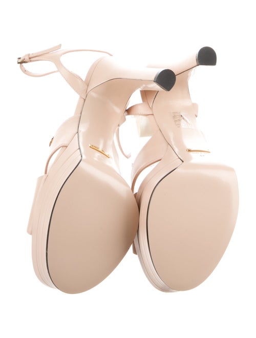 Gucci Leather Slingback Sandals