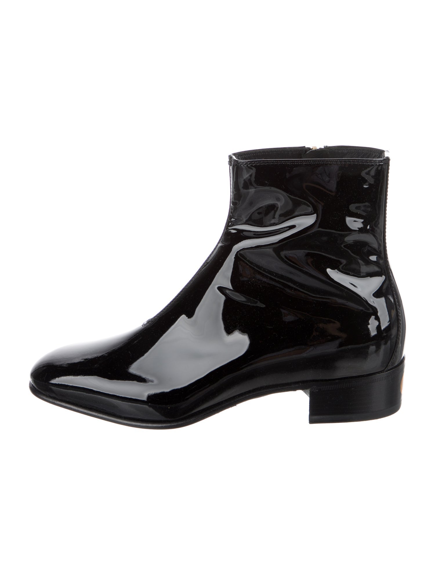 Gucci Patent Leather Boots
